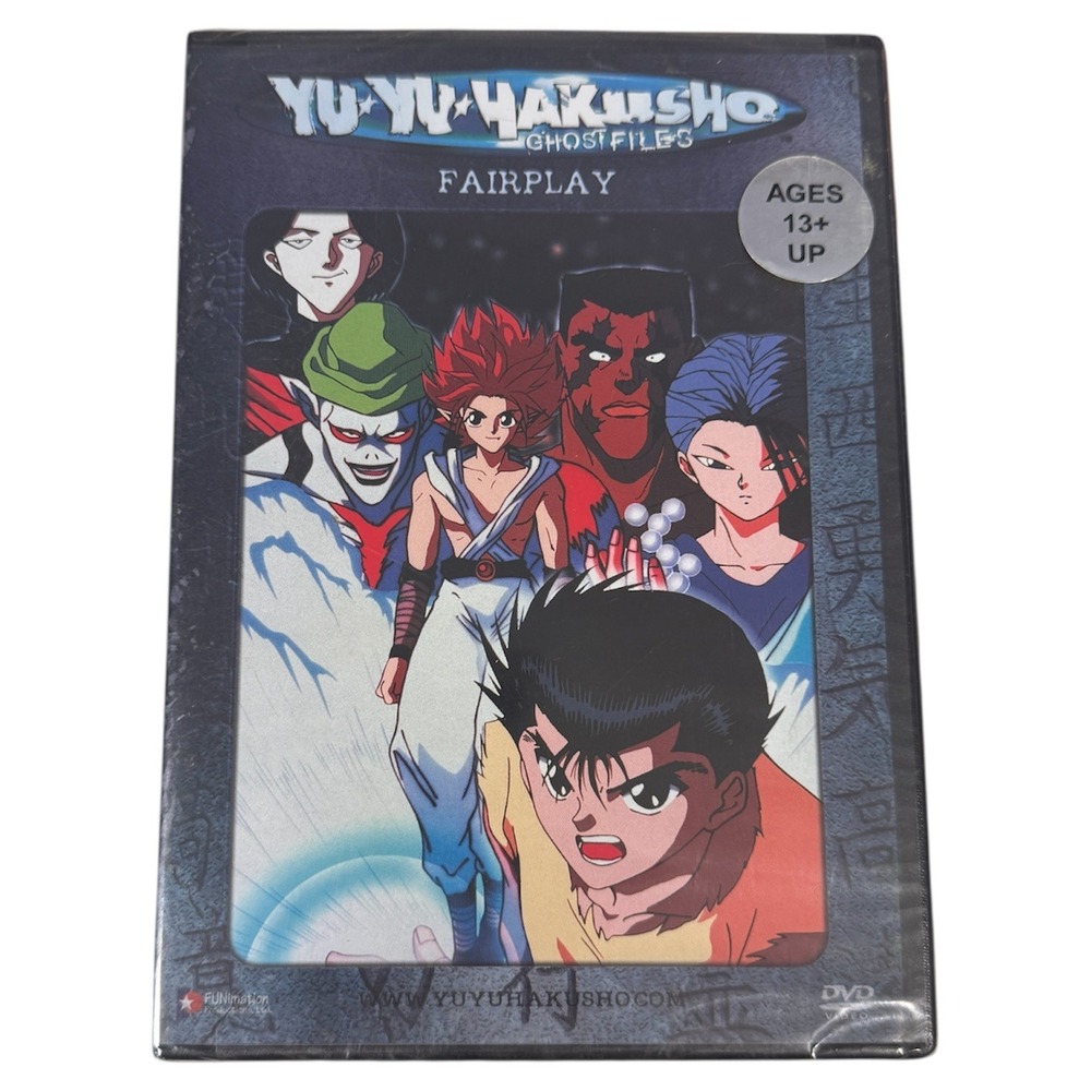 Yu‎ Yu Hakusho Ghost Files Fairplay Uncut Episodes DVD Anime NEW